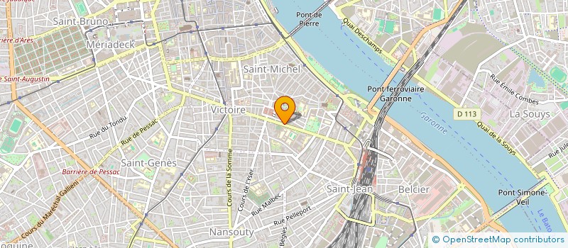 localisation de l'entreprise MADAME SARRA GATTOUSSI  BORDEAUX