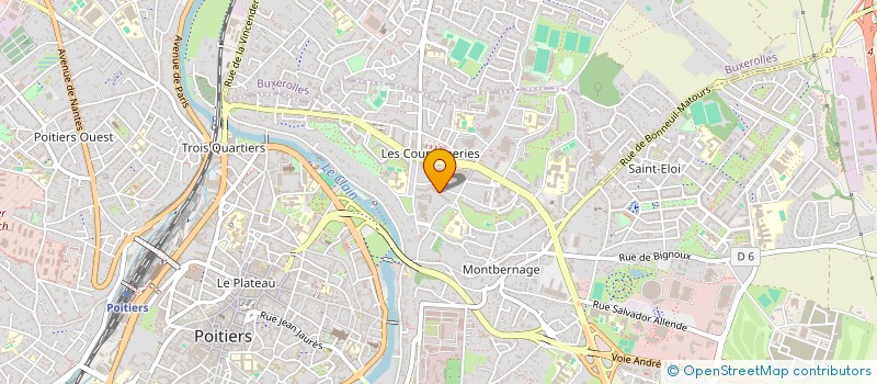 localisation de l'entreprise MADAME SARRA GHARBIA à POITIERS