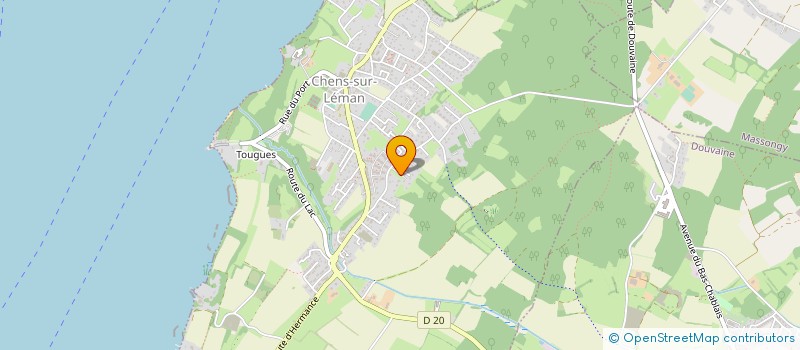 localisation de l'entreprise MADAME SARRA HADRI  CHENS-SUR-LEMAN