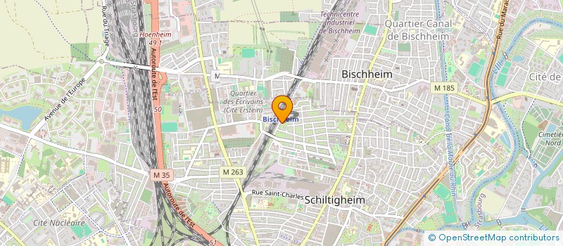 localisation de l'entreprise MADAME SARRA HMAM  SCHILTIGHEIM