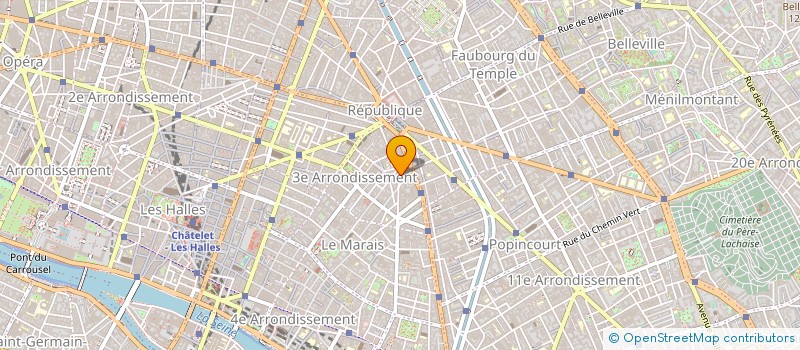 localisation de l'entreprise MADAME SARRA HOUARIE à PARIS