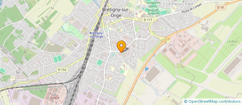 localisation de l'entreprise MADAME SARRA JELASSI à BRETIGNY-SUR-ORGE