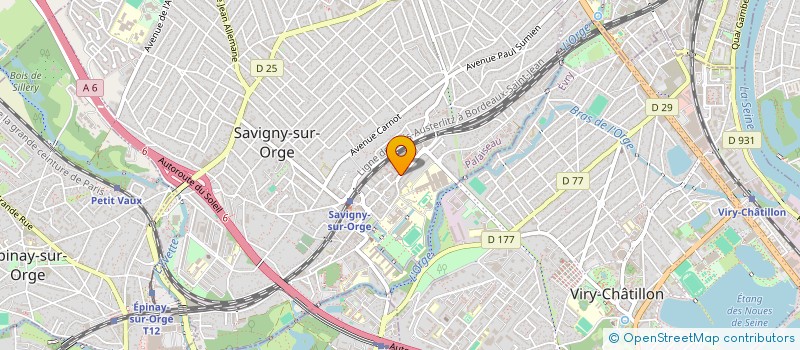 localisation de l'entreprise MADAME SARRA JOUAIED à SAVIGNY-SUR-ORGE
