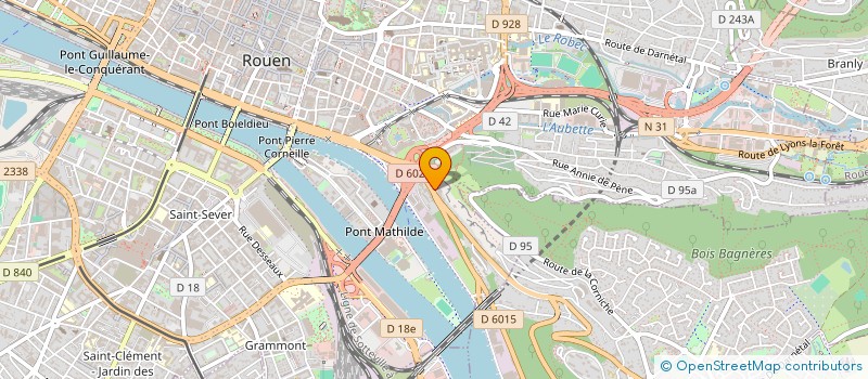 localisation de l'entreprise MADAME SARRA REGUIG à ROUEN