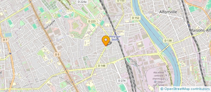 localisation de l'entreprise MADAME SARRA ROUROU à VITRY-SUR-SEINE