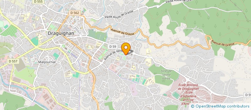 localisation de l'entreprise MADAME SARRA SEDIRI  DRAGUIGNAN