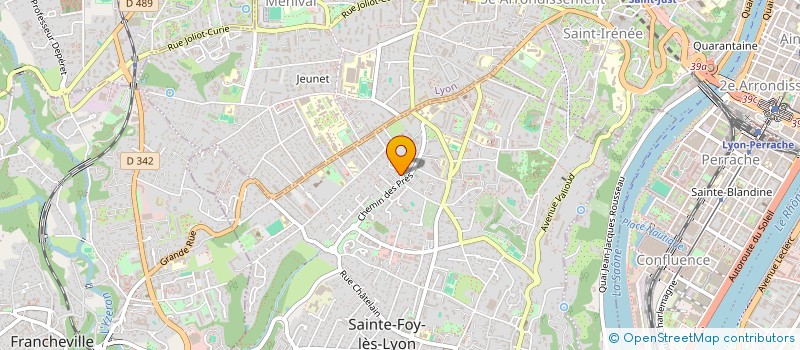 localisation de l'entreprise MADAME SARRA SELLAMI  SAINTE-FOY-LES-LYON