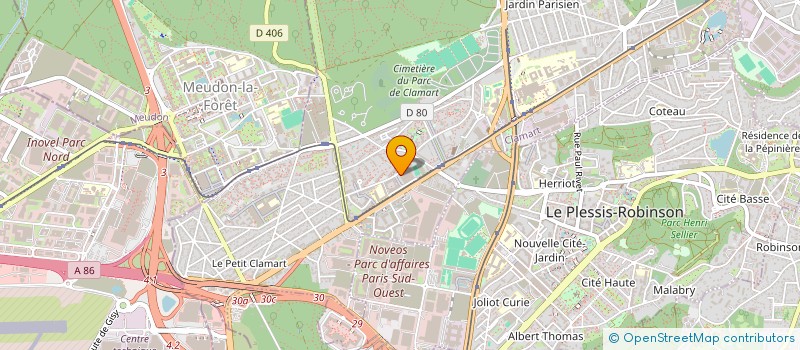 localisation de l'entreprise MADAME SARRA ZEMNI à CLAMART
