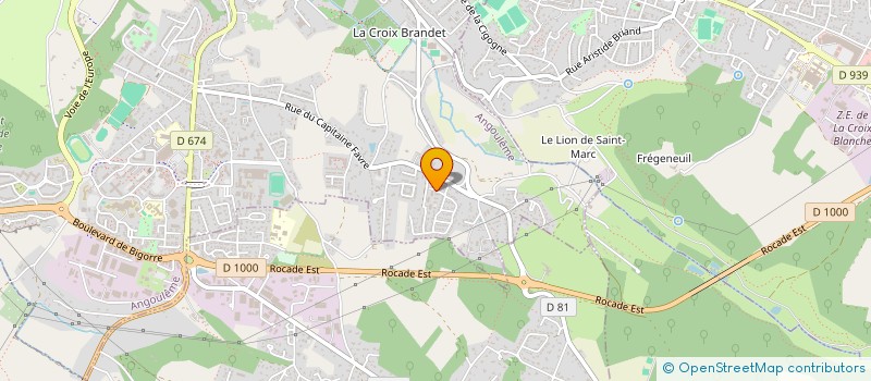 localisation de l'entreprise MADAME SARRAH BENREKTA à ANGOULEME