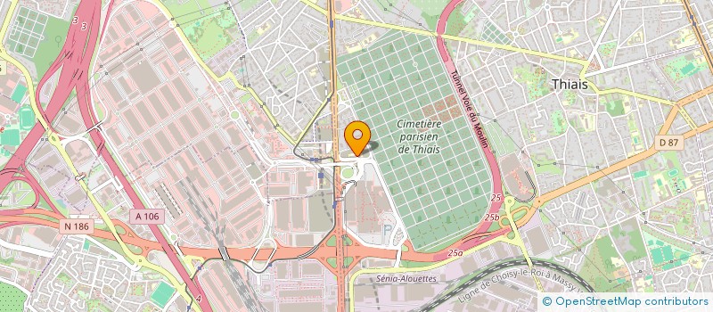 localisation de l'entreprise MADAME SARRAH BLEKAHI  THIAIS