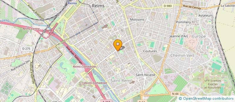 localisation de l'entreprise MADAME SARRAH KONE  REIMS