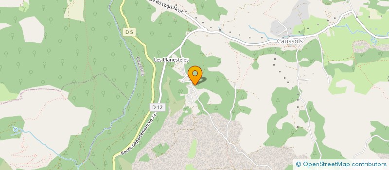 localisation de l'entreprise MADAME SASCHA MARWOOD  CAUSSOLS