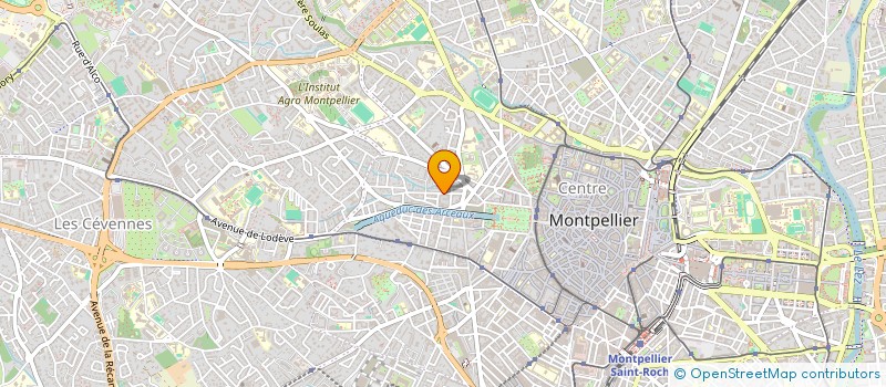 localisation de l'entreprise MADAME SASHA GAXIEU à MONTPELLIER