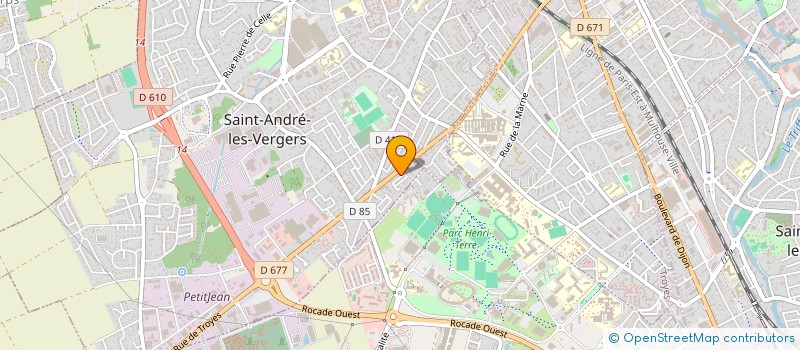 localisation de l'entreprise MADAME SASHA HAHLACHOFF  SAINT-ANDRE-LES-VERGERS