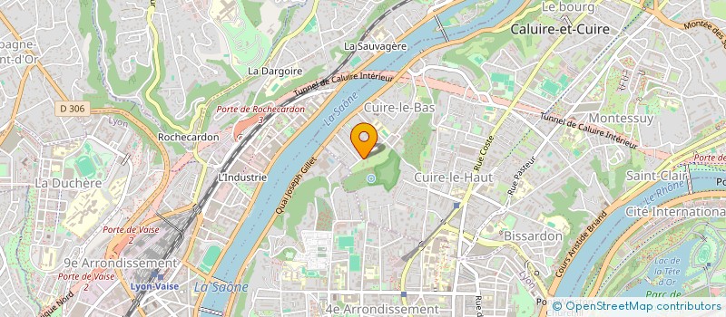 localisation de l'entreprise MADAME SASHA KESMEDJIAN  CALUIRE ET CUIRE