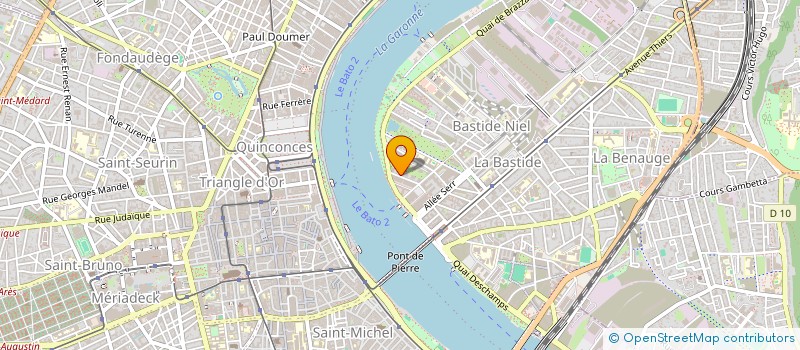 localisation de l'entreprise MADAME SASHA LAHOUD  BORDEAUX