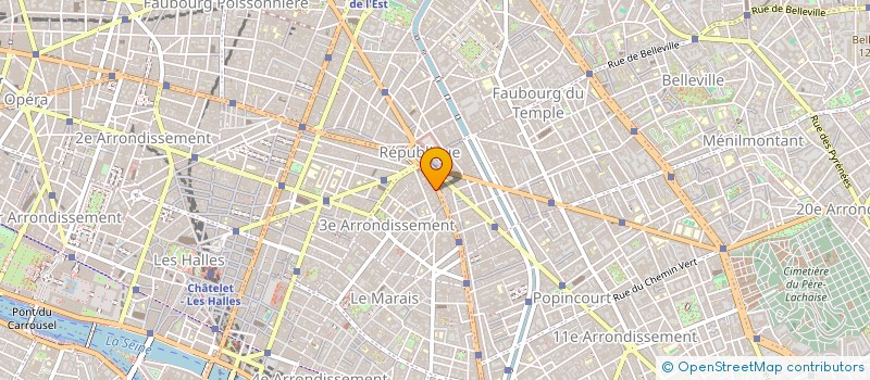 localisation de l'entreprise MADAME SASHA MORET  PARIS