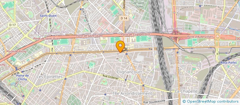 localisation de l'entreprise MADAME SASHA MOUJAES  PARIS