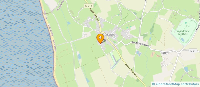 localisation de l'entreprise MADAME SASHA RIBEYROLLES  DRAGEY-RONTHON