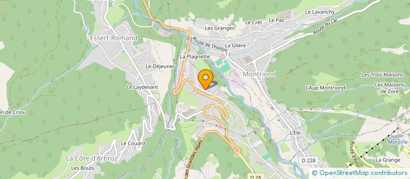 localisation de l'entreprise MADAME SASHA WALTON à MORZINE