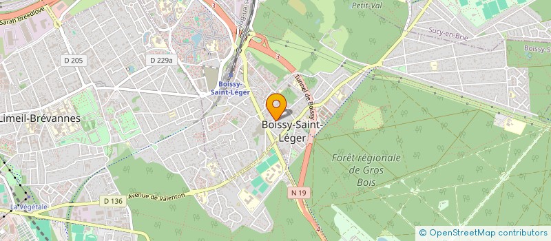 localisation de l'entreprise MADAME SASINI-UTHPALA GALBOKKA HEWAGE DE SILVA à BOISSY-SAINT-LEGER
