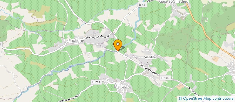 localisation de l'entreprise MADAME SASKIA BOER  MALRAS