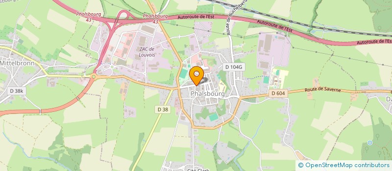 localisation de l'entreprise MADAME SASKIA CONSTANS  PHALSBOURG