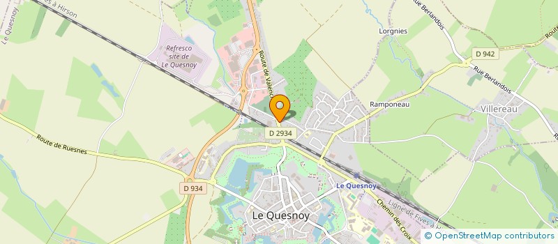localisation de l'entreprise MADAME SASKIA DE VRIES à ORSINVAL