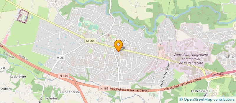 localisation de l'entreprise MADAME SATI TIEMOKO à SAUTRON