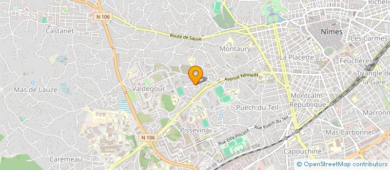 localisation de l'entreprise MADAME SATINE MORELA  NIMES