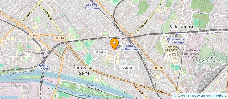 localisation de l'entreprise MADAME SATOU BADJI à EPINAY-SUR-SEINE