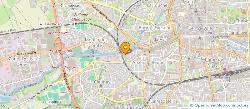 localisation de l'entreprise MADAME SATSUKI GOTO  RENNES
