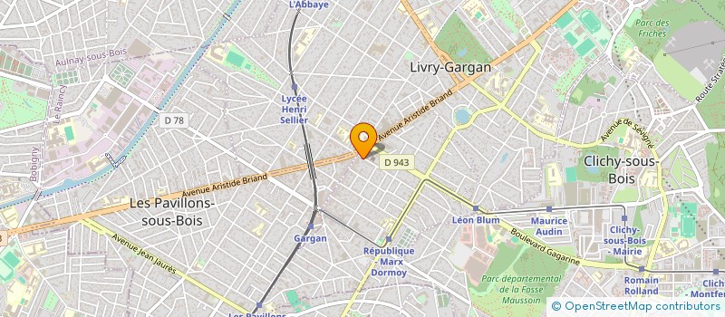 localisation de l'entreprise MADAME SATYA VUTHY  LIVRY-GARGAN