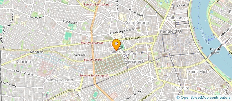 localisation de l'entreprise MADAME SAU KUEN TANG  BORDEAUX