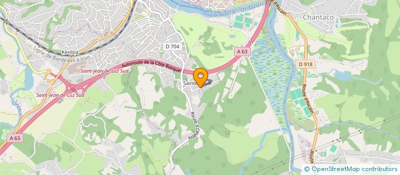 localisation de l'entreprise MADAME SAULNIER MICHEL à CIBOURE