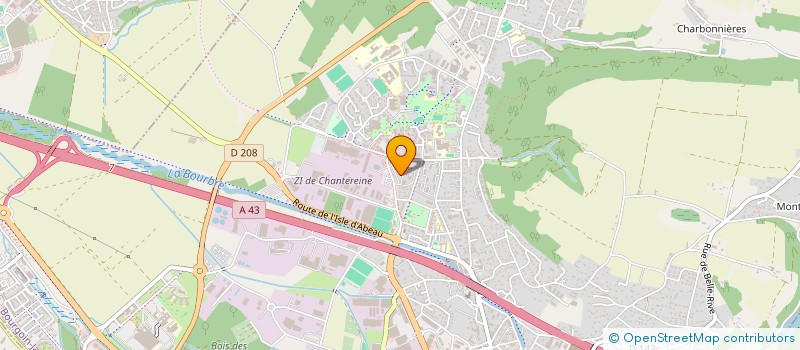 localisation de l'entreprise MADAME SAURAIA AMEL  BOURGOIN-JALLIEU