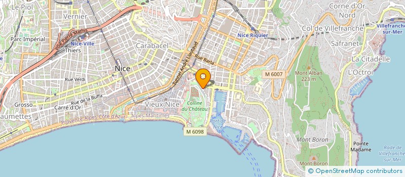 localisation de l'entreprise MADAME SAUZEA DAVID à NICE