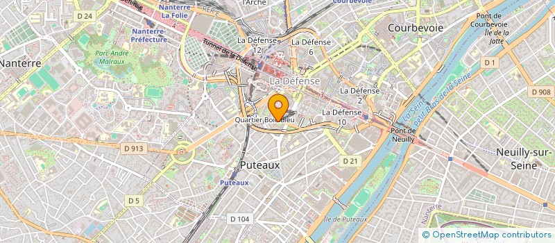 localisation de l'entreprise MADAME SAVANA KHADRA  PUTEAUX