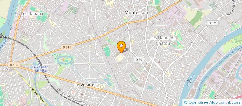 localisation de l'entreprise MADAME SAVANNAH ANCELOT  CHATOU