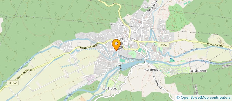 localisation de l'entreprise MADAME SAVANNAH ARTIGUELONGUE à GREOUX-LES-BAINS