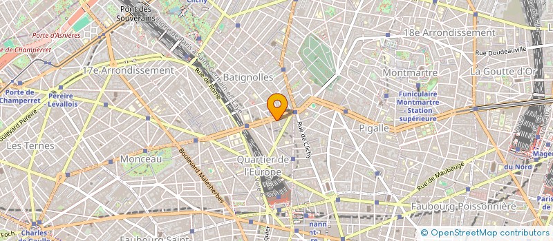 localisation de l'entreprise MADAME SAVANNAH MACE  PARIS