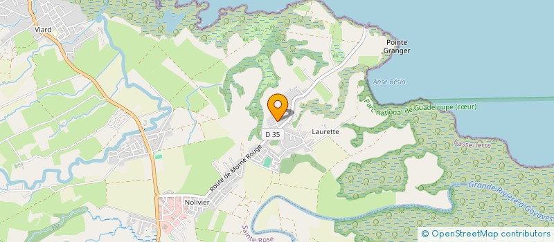 localisation de l'entreprise MADAME SAVANNAH PINDY  SAINTE-ROSE