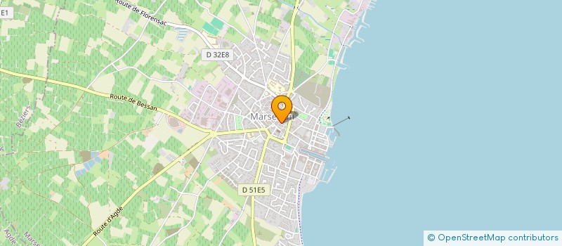 localisation de l'entreprise MADAME SAVANNAH SANCHEZ à MARSEILLAN