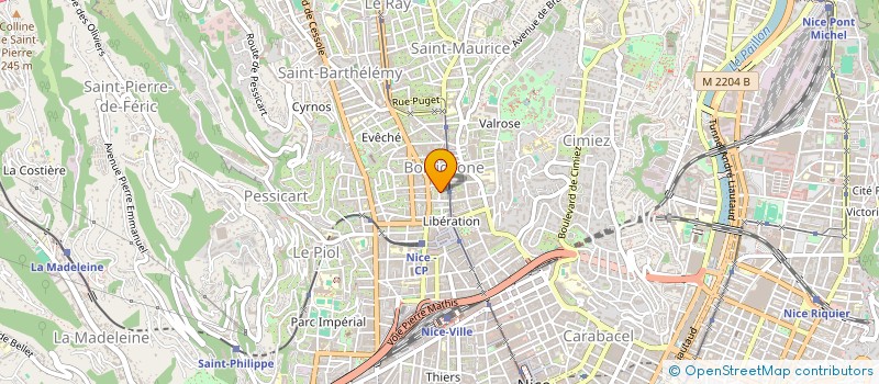 localisation de l'entreprise MADAME SAVERIA FUMIERE à NICE