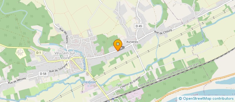 localisation de l'entreprise MADAME SAVINE BIETTE à VEUZAIN-SUR-LOIRE