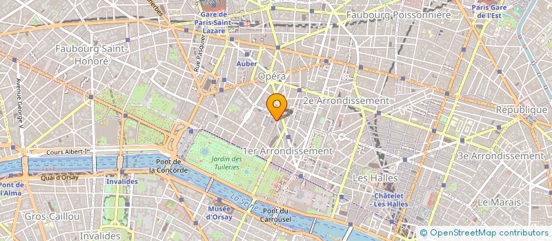 localisation de l'entreprise MADAME SAVINE DE LA MORINERIE à PARIS