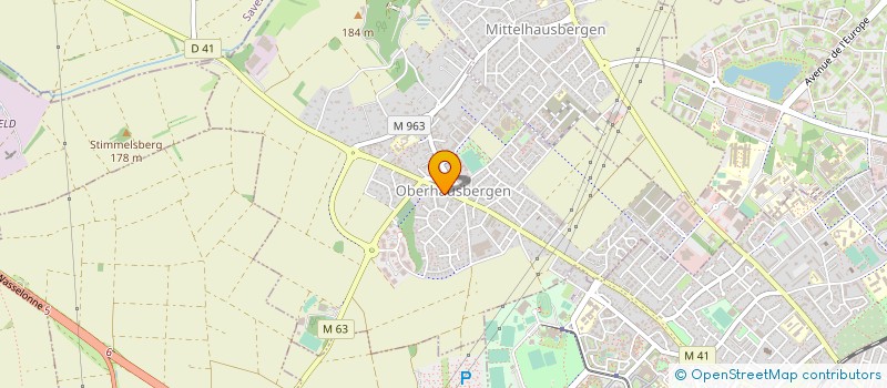 localisation de l'entreprise MADAME SAVOEUN BIV  OBERHAUSBERGEN