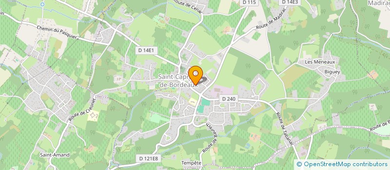 localisation de l'entreprise MADAME SAWSSEN ANTAR  SAINT-CAPRAIS-DE-BORDEAUX