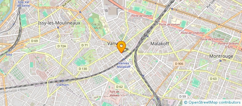 localisation de l'entreprise MADAME SAYAKA ITO à VANVES