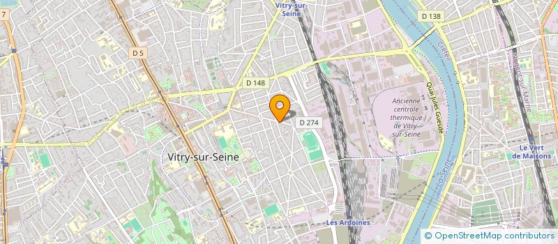 localisation de l'entreprise MADAME SAYANIKA ROY CHOUDHURY à VITRY-SUR-SEINE